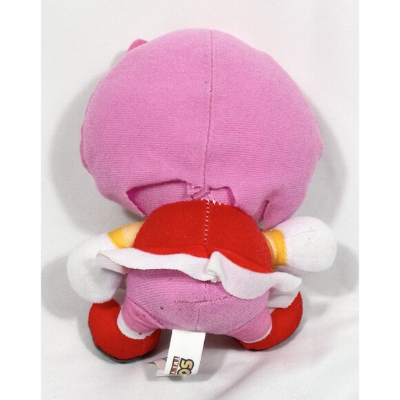 Sonic The Hedgehog AMY ROSE Sitting Plush 5” by Sega Toy Factory - Picture 2 of 5